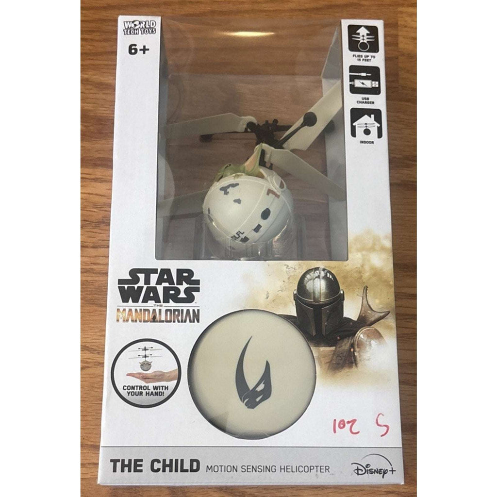Star Wars Mandalorian The Child Motion Sensing Flying Helicopter Baby Yoda Drone