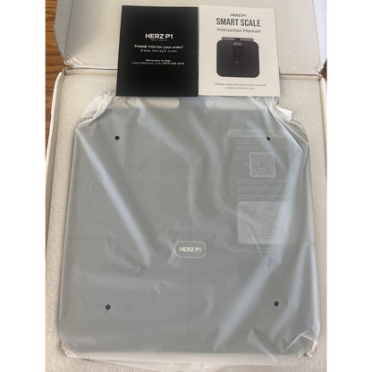 Herz P1 Smart Scale 8-Electrode Body Composition w/ 56 Metrics BMI Bluetooth APP