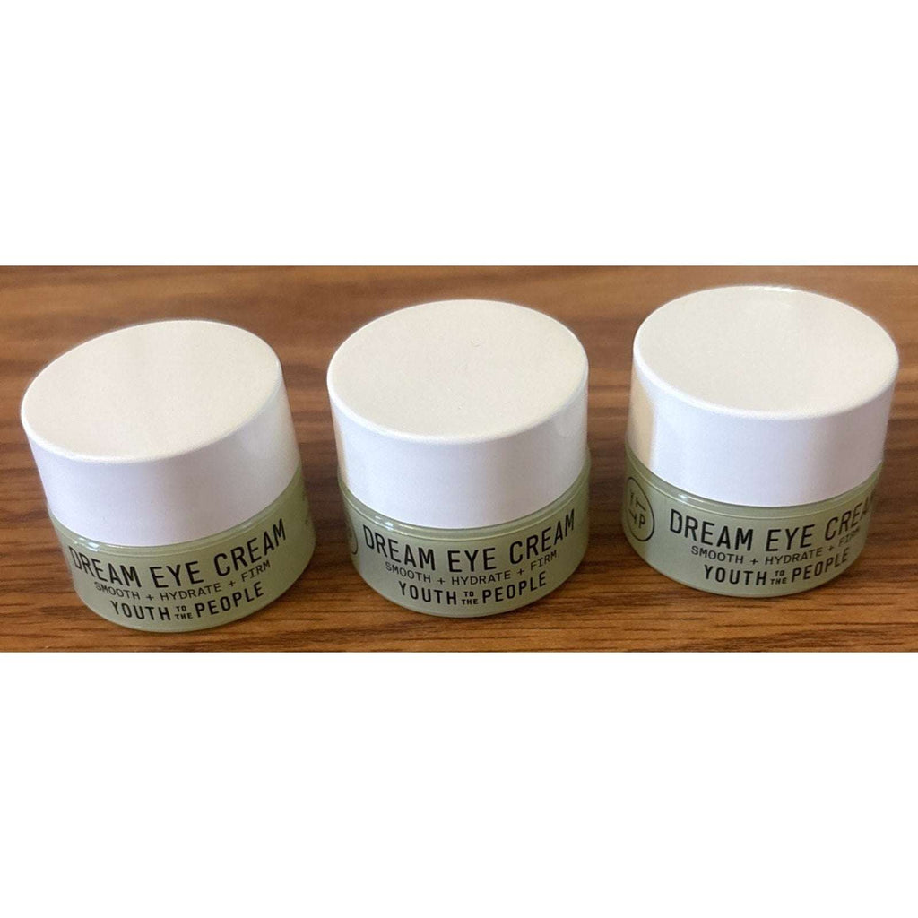 3Pc Youth to the People Dream Eye Cream .17oz/5ml Brand New w/o Box