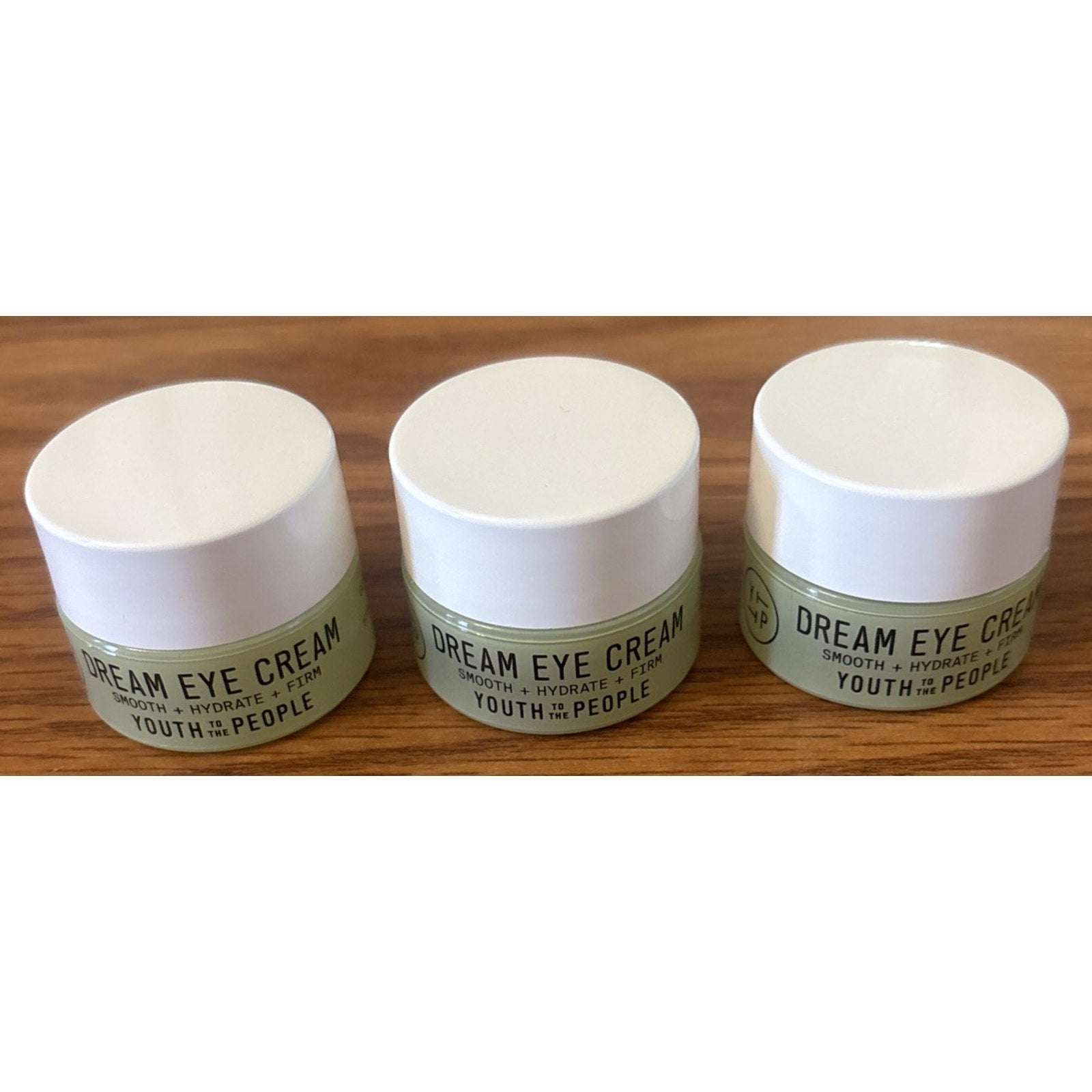 3Pc Youth to the People Dream Eye Cream .17oz/5ml Brand New w/o Box