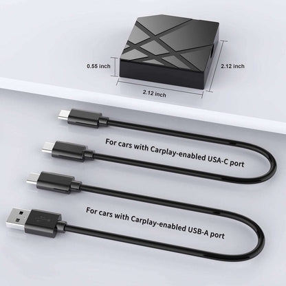 Veosma 5.1 CarPlay Adapter Convert All Factory Wired CarPlay Systems to Wireless
