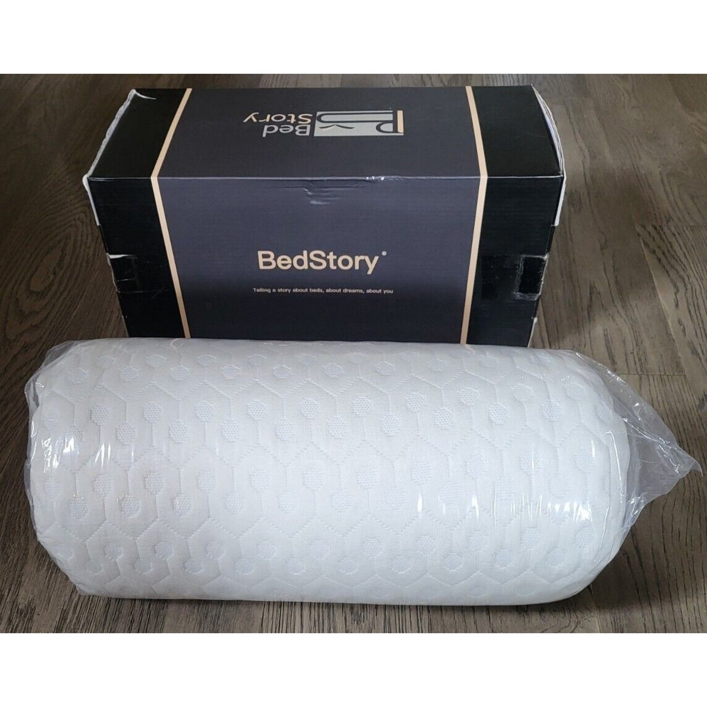 BedStory Memory Gel Foam Pillow Medium Firm Queen Size Orthopedic for Neck Pain