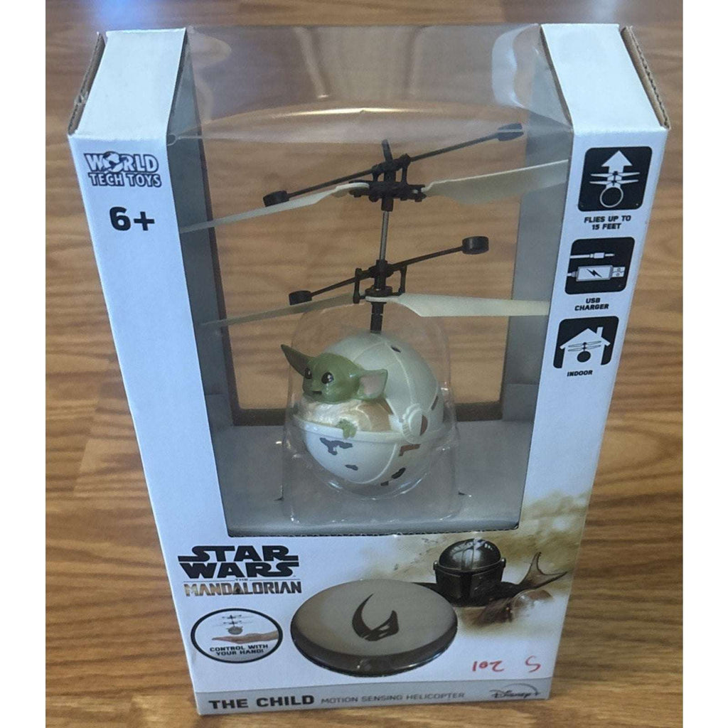 Star Wars Mandalorian The Child Motion Sensing Flying Helicopter Baby Yoda Drone
