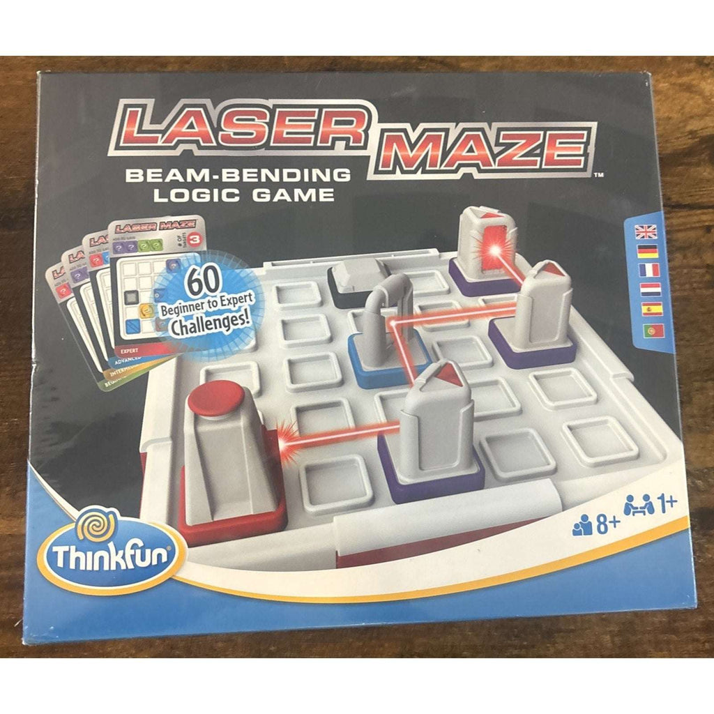 Think Fun Laser Maze Brain Game - STEM Award - Multi-Level Beginner to Expert