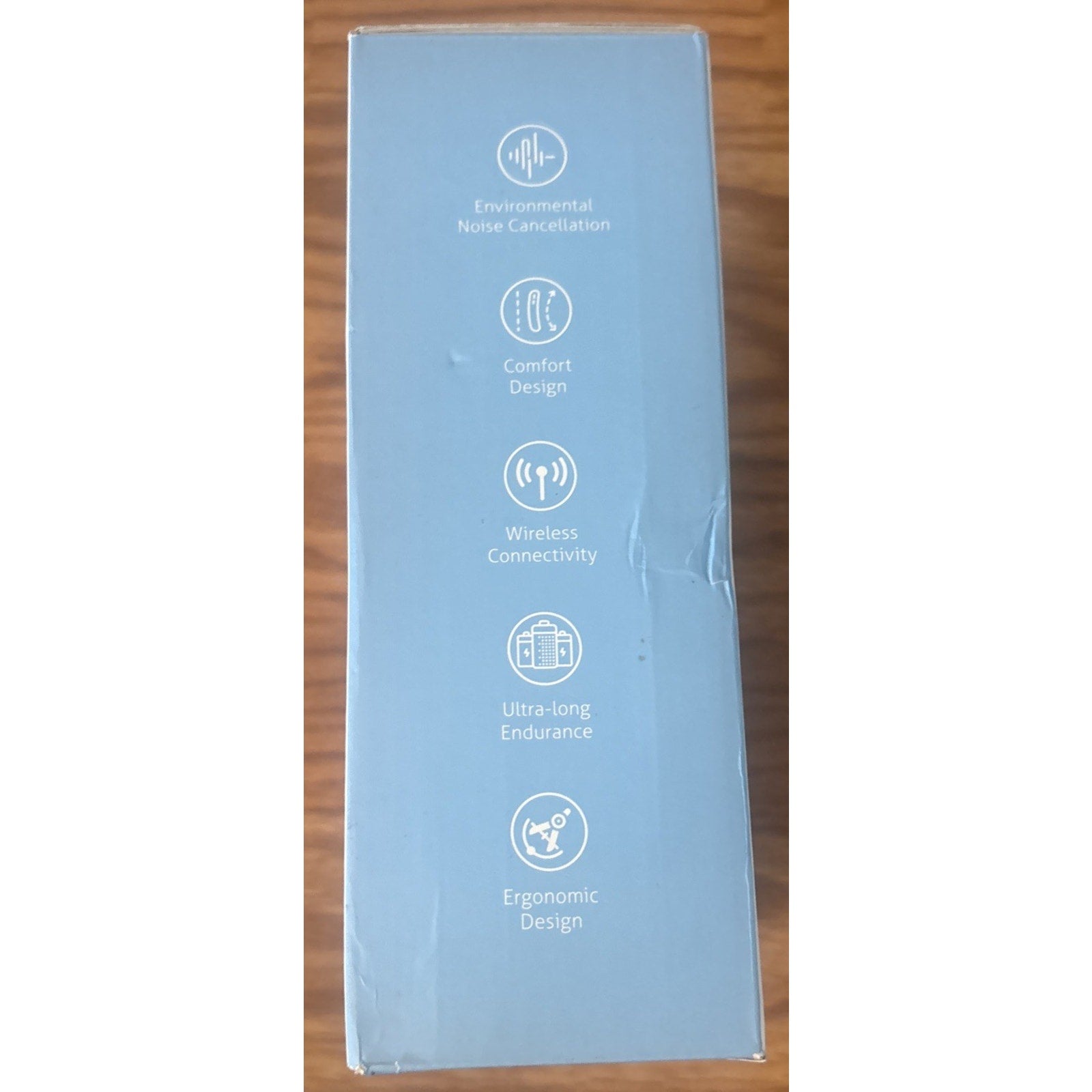TECKNET Wireless Rechargeable Bluetooth Headset w/ Noise Cancellation TK-HS012