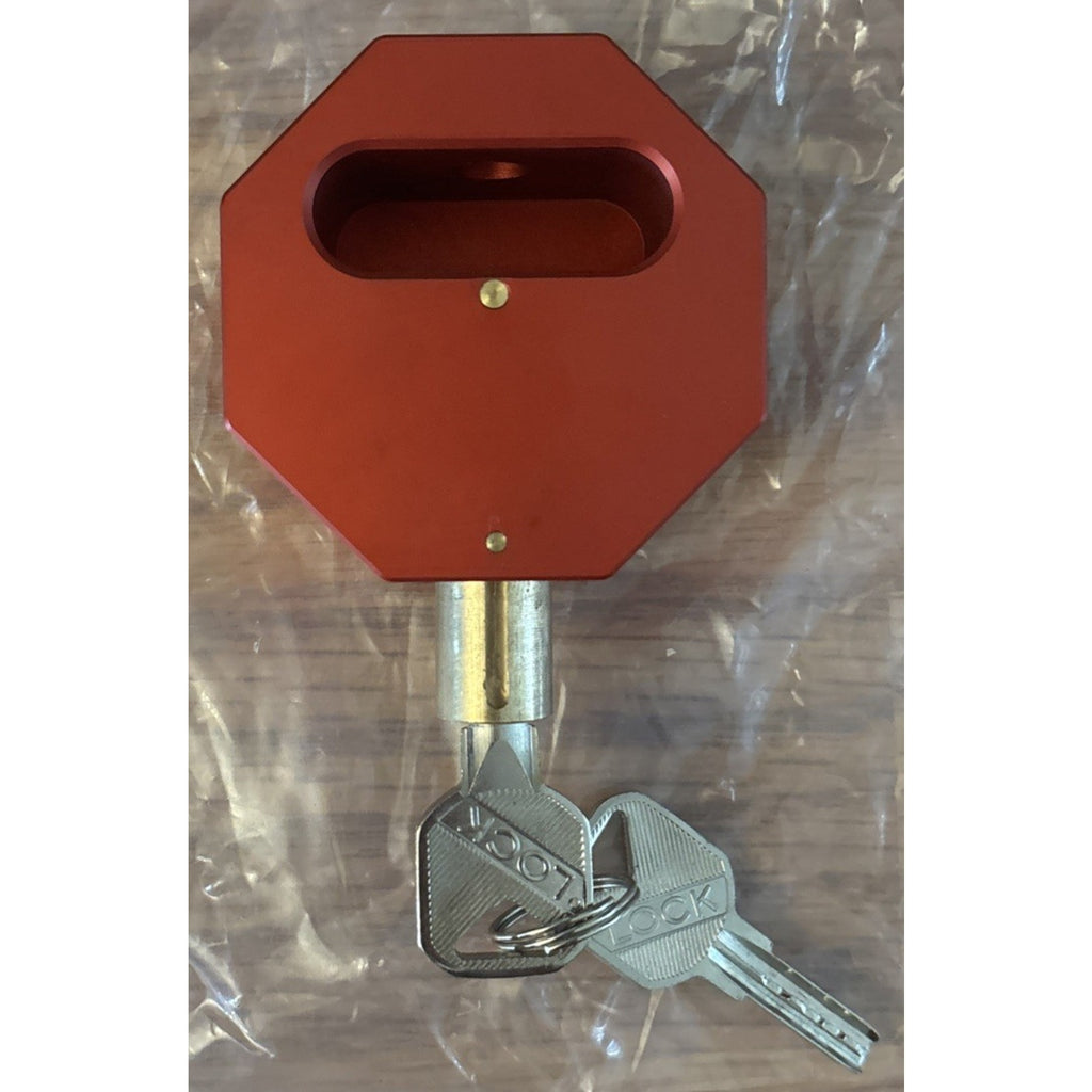Trailer Coupler Lock Fits 2-5/16 Inch Couplers Heavy Duty Anti-Theft Hitch Lock