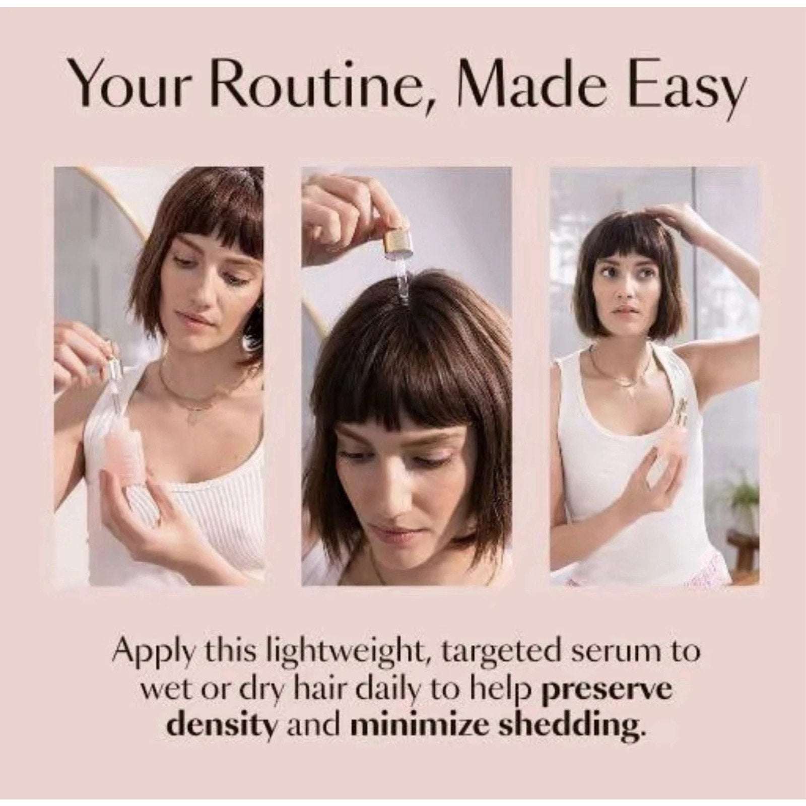 NEW Vegamour GRO Hair Serum for Thinning Hair 30ML / 1floz Fuller Healthier Hair