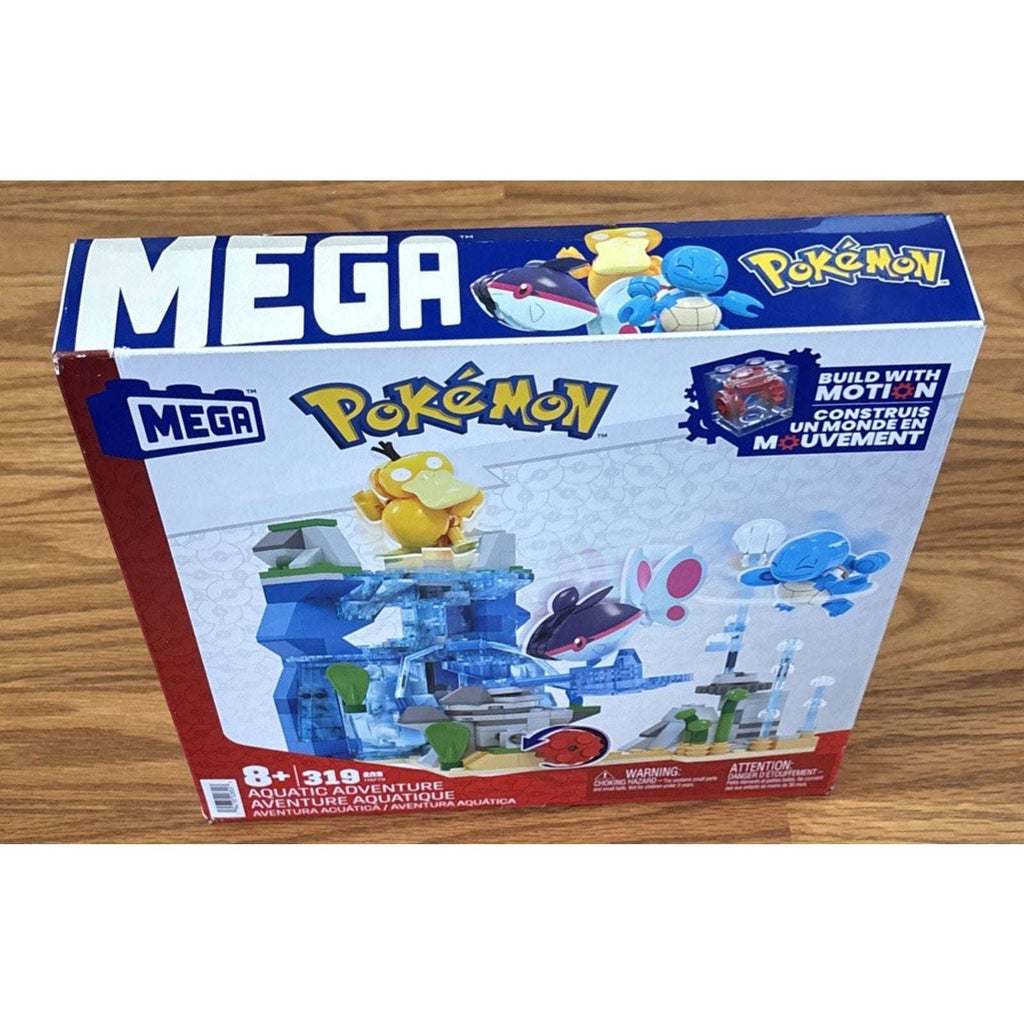 Mega Bloks Pokémon HXF79 Pokémon Aquatic Adventures Motion Building Set