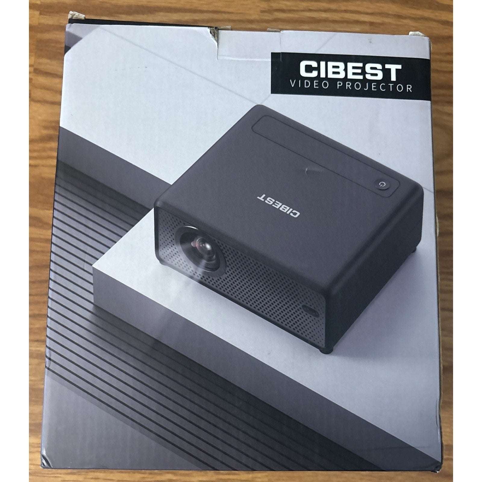 CIBEST Projector 4K Support WiFi 6 Bluetooth 5.4 1080P FHD Netflix Built-In Apps