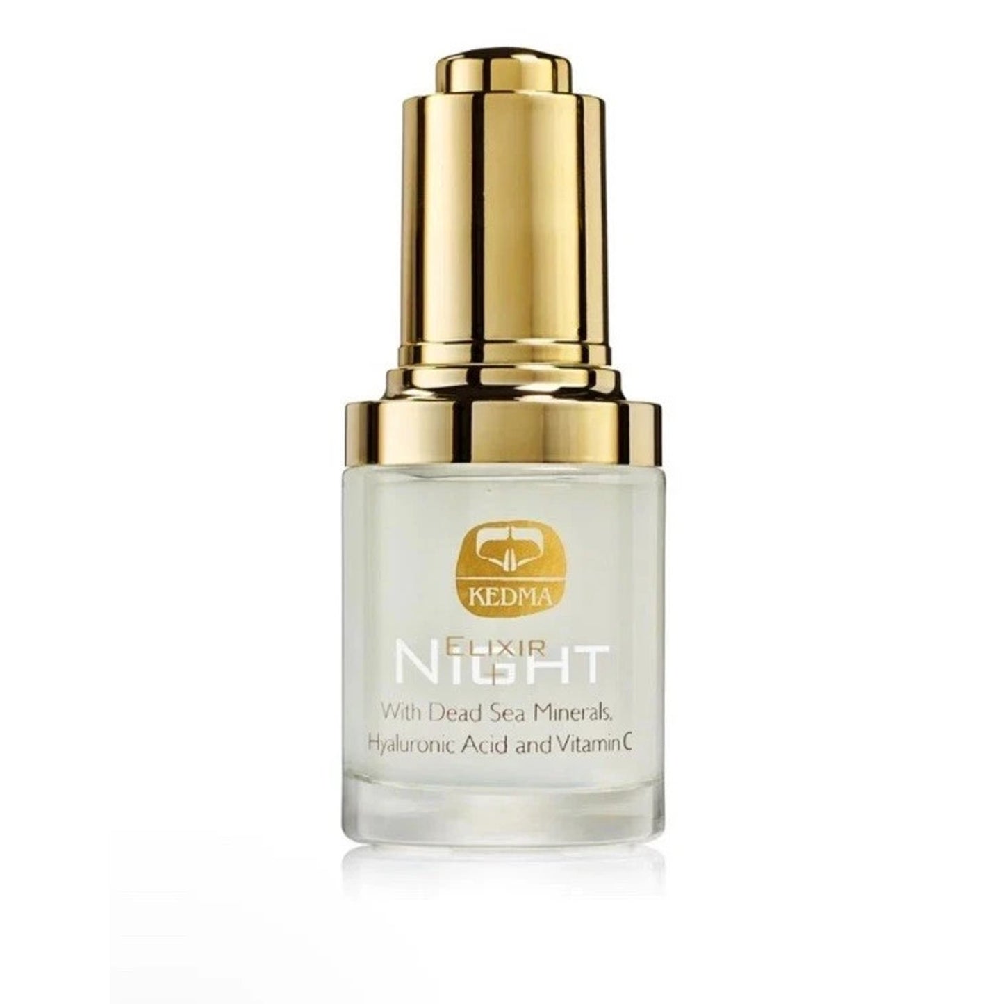 Kedma Elixir+ Nourishing Night Serum Dead Sea Minerals, Hyaluronic Acid & Vit C