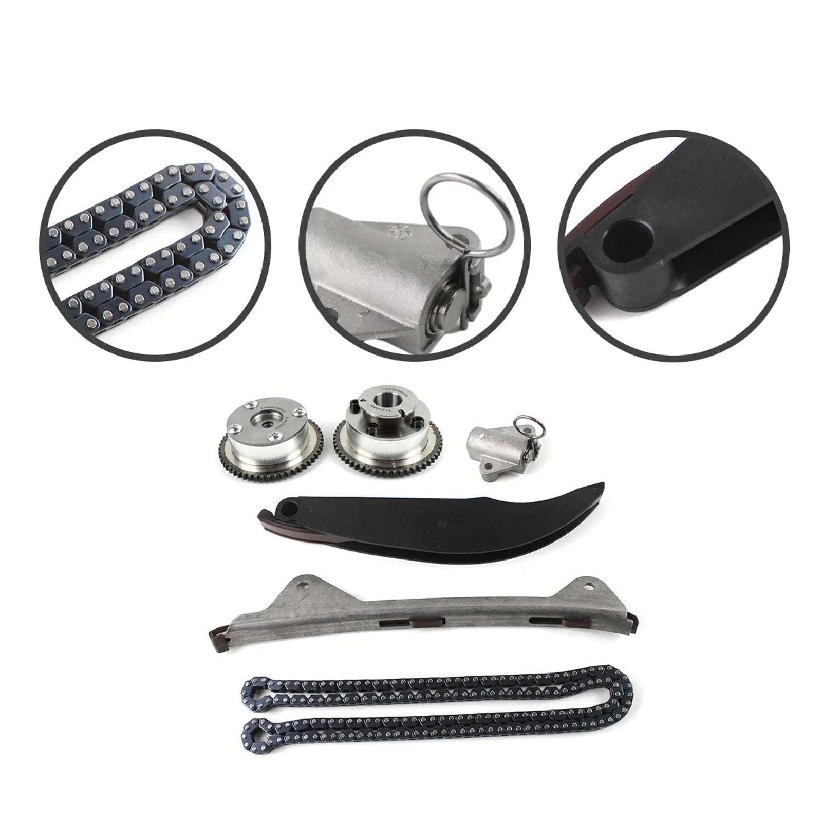 Timing Chain Kit Exhaust Intake CVVT Gear 2014-20 Hyundai Elantra Kia Soul Forte