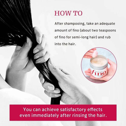 Fino Premium Touch Hair Mask Treatment 230g Deep Repair Hair Care - JAPAN