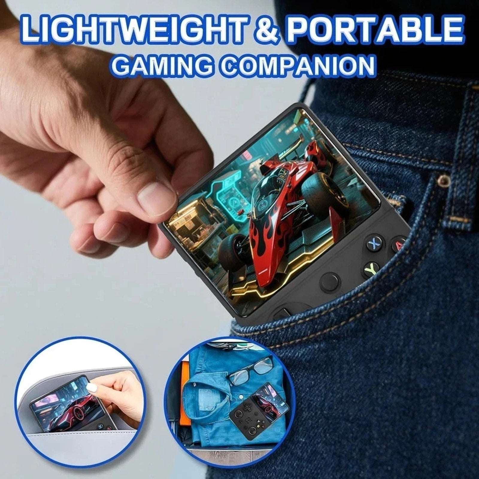 RG36 PRO Retro Handheld Game Console Open Source System, 3.5" IPS Screen 64G TF