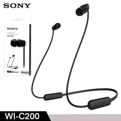 Sony WI-C200 Wireless In-ear Stereo Magnetic Headset Earbuds BT5.0 Calls w/ Mic