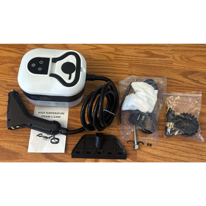 2500W High Temp/Pressure Steam Cleaner, 6 Adjustable Levels, 15s Heat-Up, 1.2L