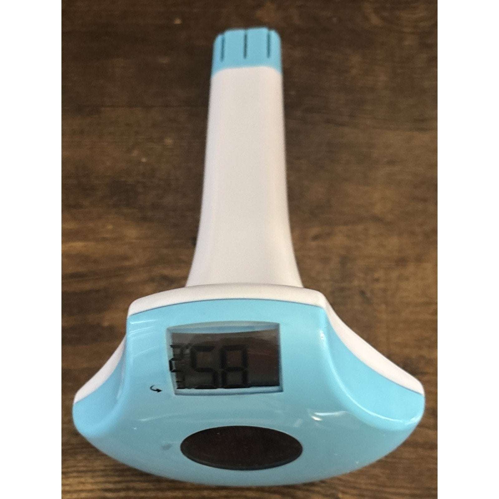 Digital Pool Thermometer Waterproof Solar-Powered Floating Large LCD Display