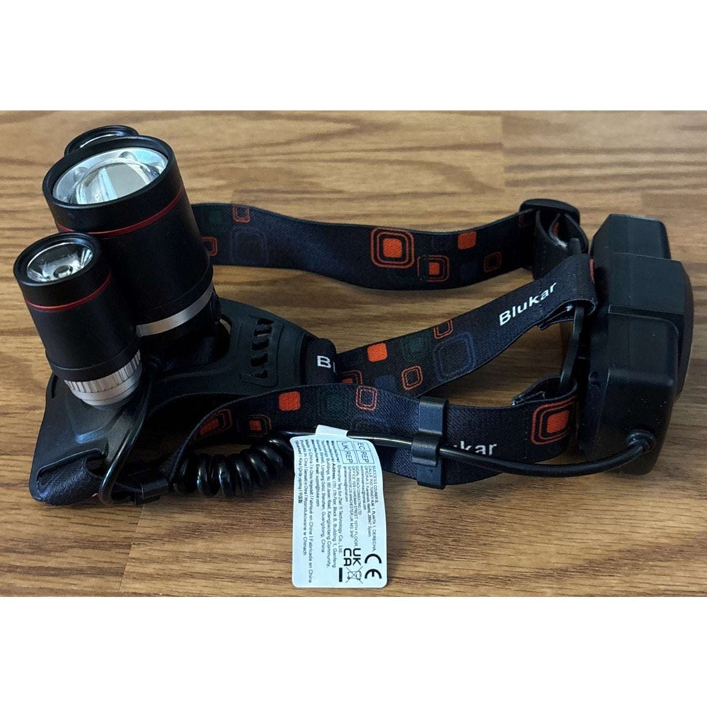 LED Headlamp, Super Bright Rechargeable Headlight Flashlight - 3 Lights 5 Modes