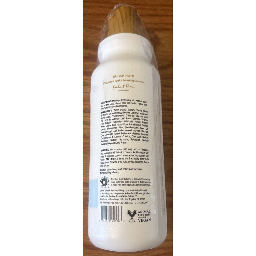 Raw Sugar Shampoo The Sensitive One Fragrance Free - 18 fl oz Cold Press PURE