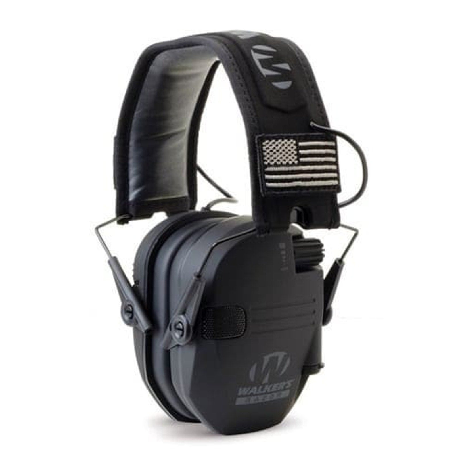 Walker's Razor Patriot Series Slim Shooting Electronic Folding Ear Muffs 23 dB