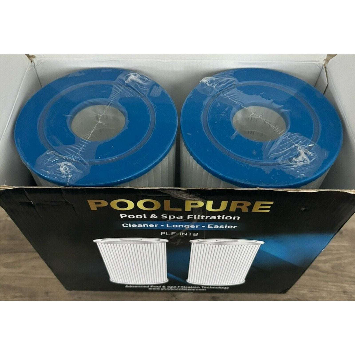 PoolPure Pool and Spa Filtration Filters - PLF-INTB - Intex type B, 29005E - 2Pk