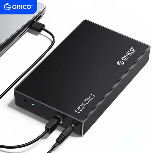 ORICO External HDD Enclosure 3.5" Sata USB 3.0 Hard Drive Case External Laptop