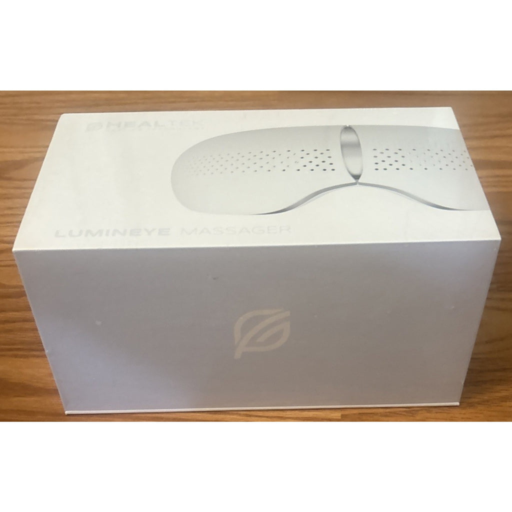 HealTek LuminEYE Massager w Compression, Heat & Bluetooth Music Migraine Relief