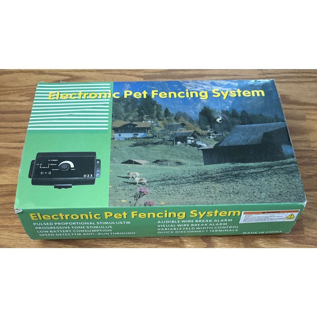 2 Dog Wireless Electric In-Ground Fence Containment System Shock Training Collar