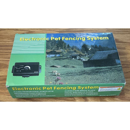 2 Dog Wireless Electric In-Ground Fence Containment System Shock Training Collar