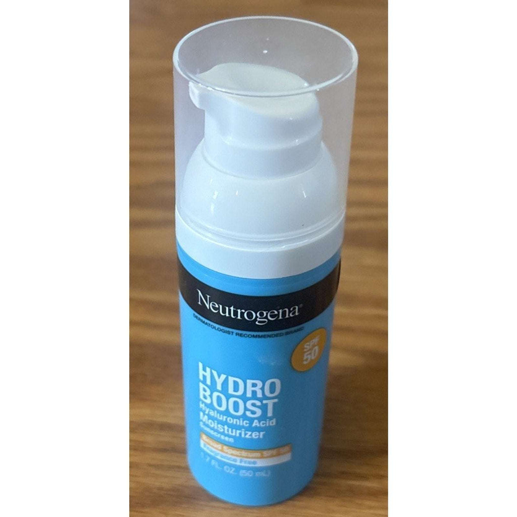 Neutrogena Hydro Boost Hyaluronic Acid Face Moisturizer with Sunscreen SPF 50