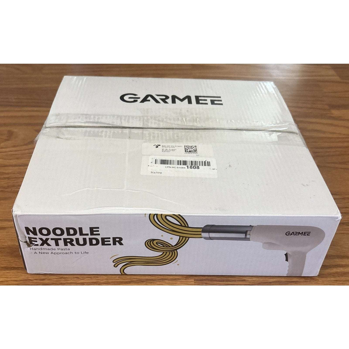 Garmee Electric Pasta Maker Machine Noodle Maker Automatic Cordless Rechargeable