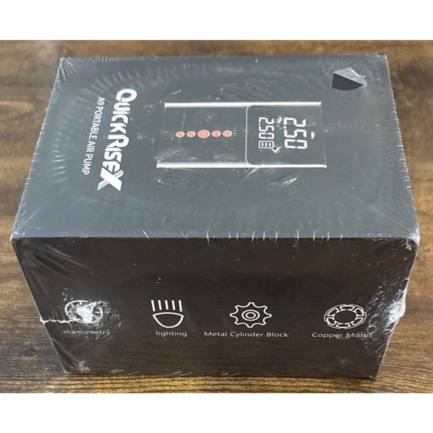 160 PSI Portable Air Inflator Rechargeable Tire Inflator w Digital Gauge & Light