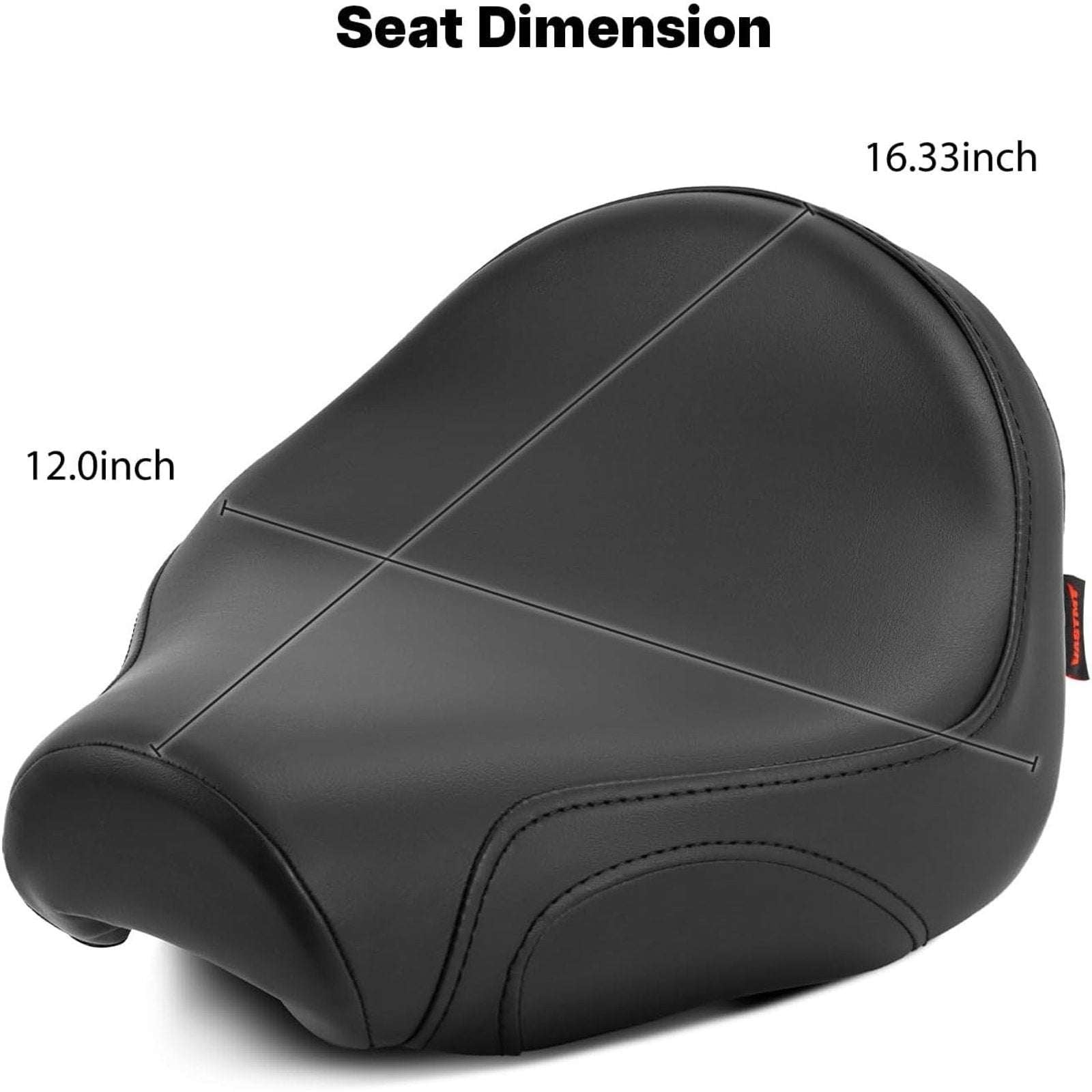 Smooth Style Thicker Solo Front Seat Cushion Honda Rebel CMX300 CMX500 2017-2025