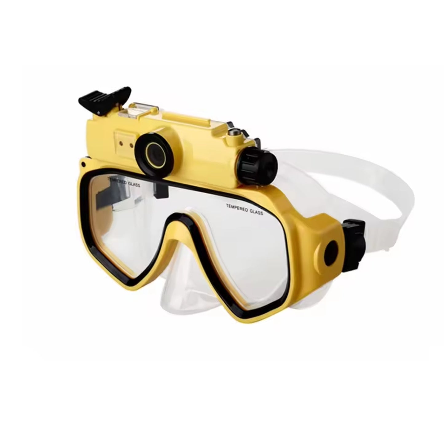 Underwater 5.0MP Digital Camera Diving Snorkeling Mask, DVR W/ HD 1080P/2K Video