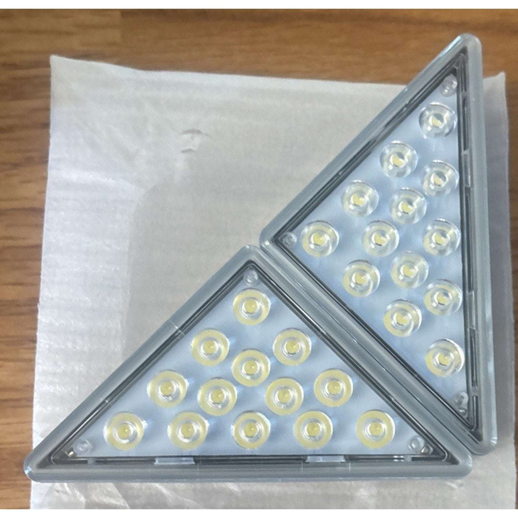 12Pk Solar Step Lights Outdoor Waterproof LED Stair Deck Yard Walkway Light Set