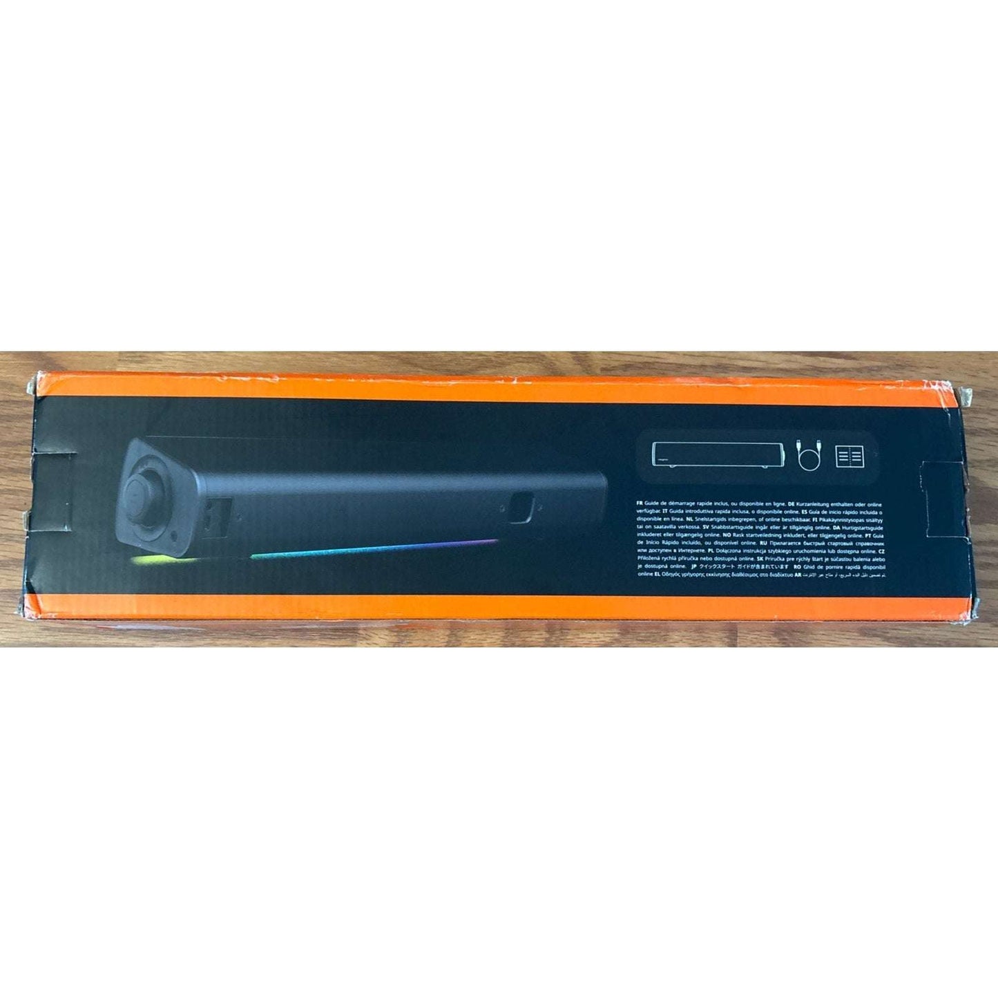 Creative Labs Sound Blaster GS3 Compact RGB Gaming Soundbar w/ Super Wide Tech.
