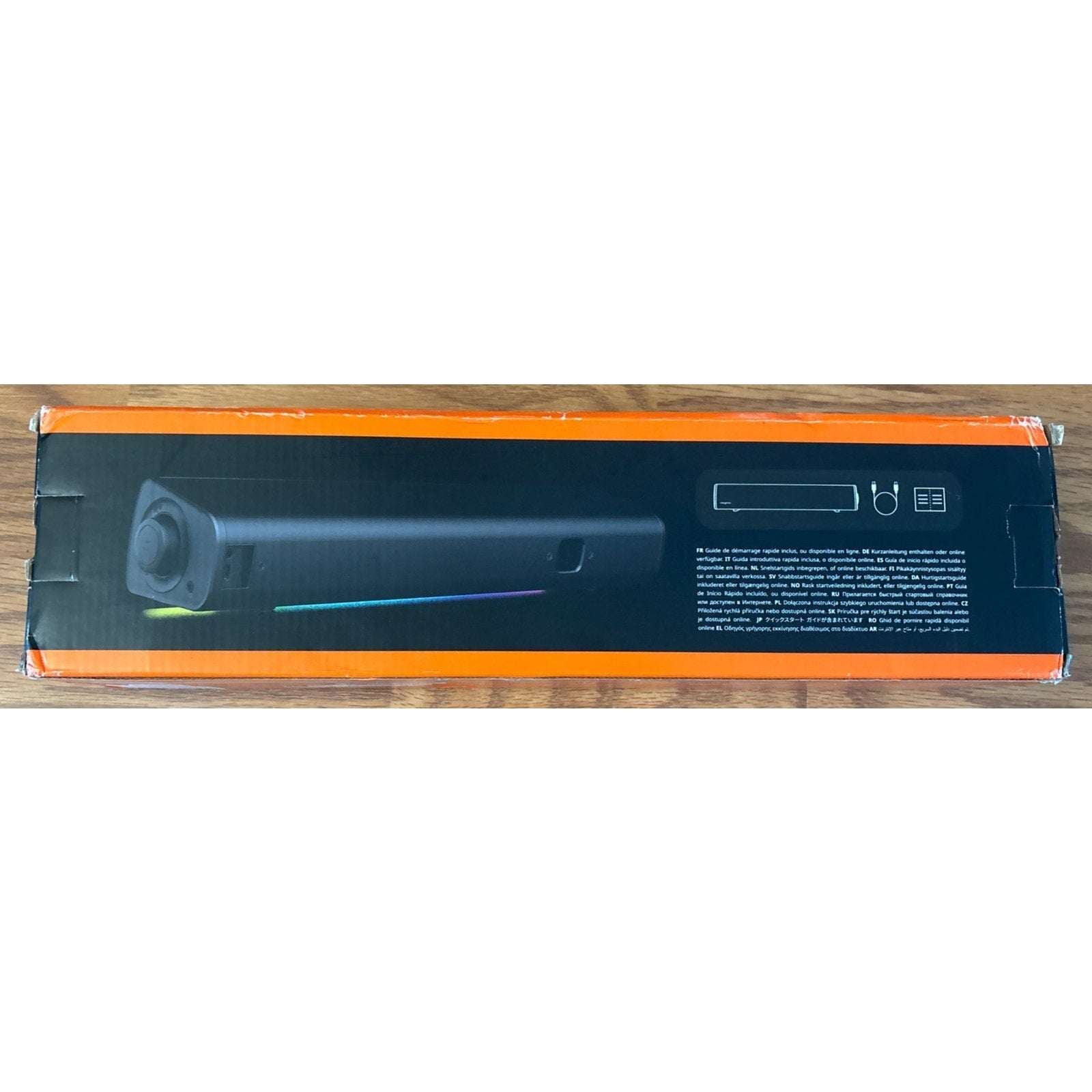 Creative Labs Sound Blaster GS3 Compact RGB Gaming Soundbar w/ Super Wide Tech.