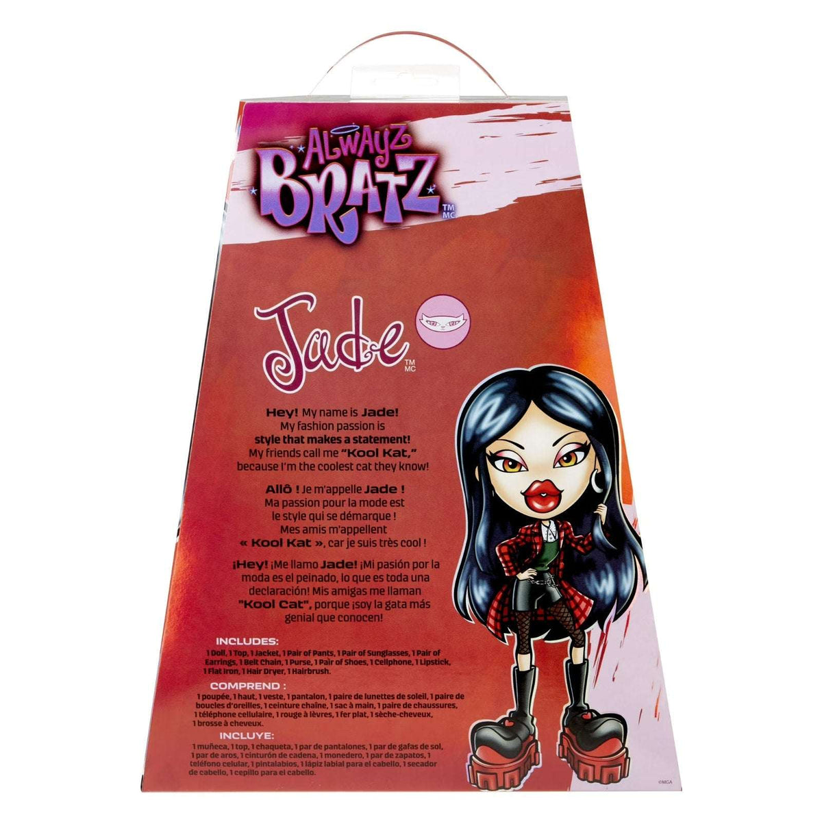 4 Original Alwayz Bratz Fashion Dolls Lot Yasmin Jade Sasha & Cloe + Accessories