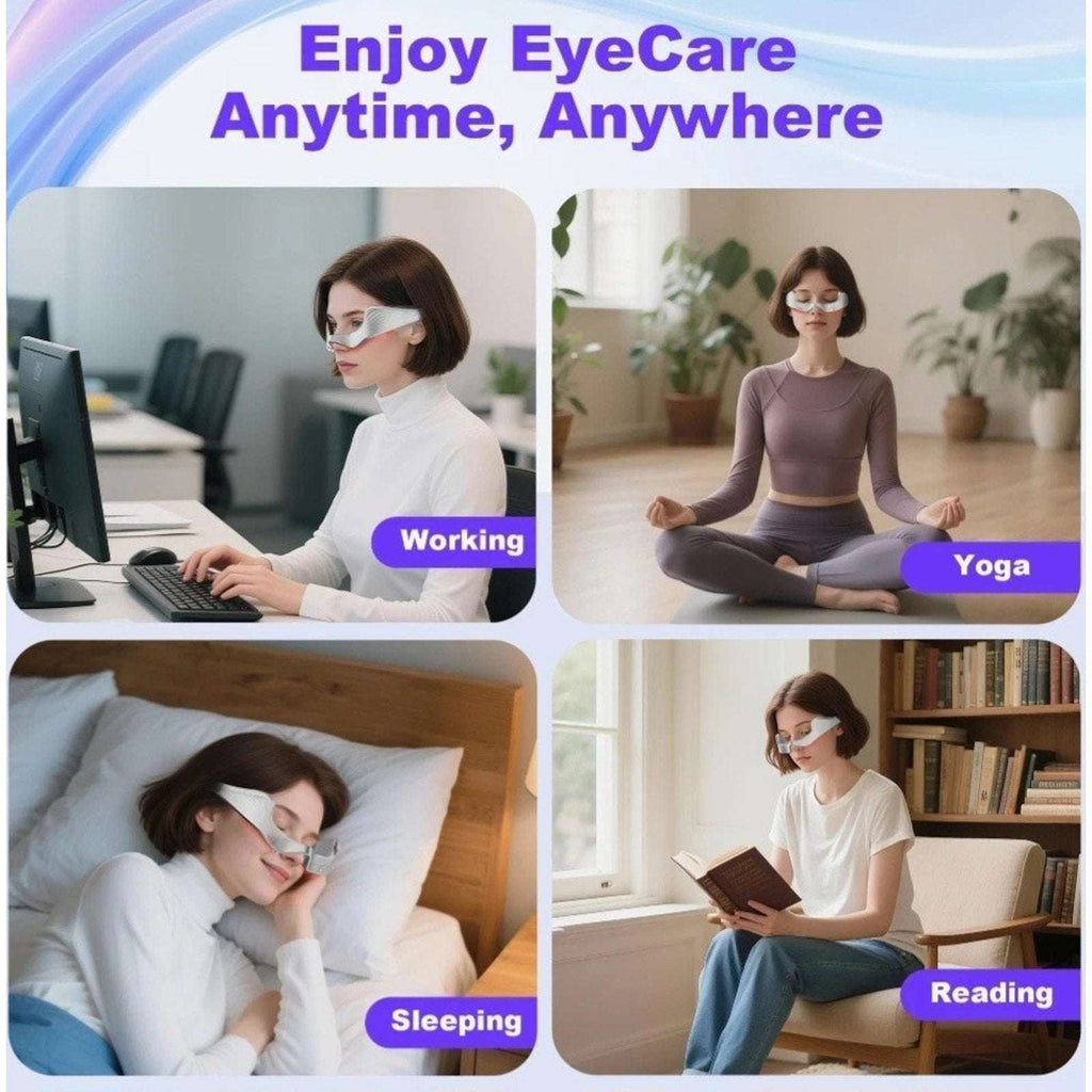 PDTVERA Red LED 4D 650nm Under-Eye Red Light Therapy Glasses NL-2212 - NOB