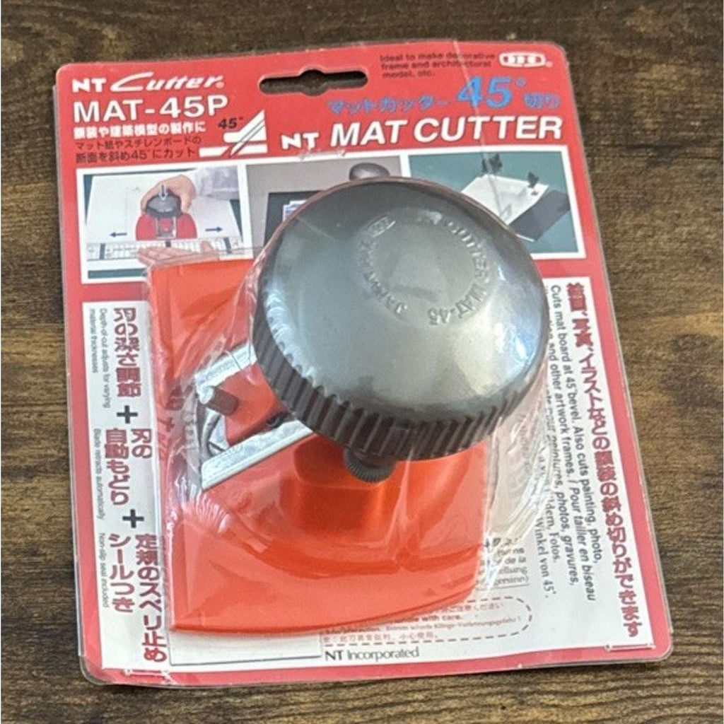 NT Professional 45° Bevel Mat Board Cutter MAT-45P Aluminum Die-Cast Grip Japan