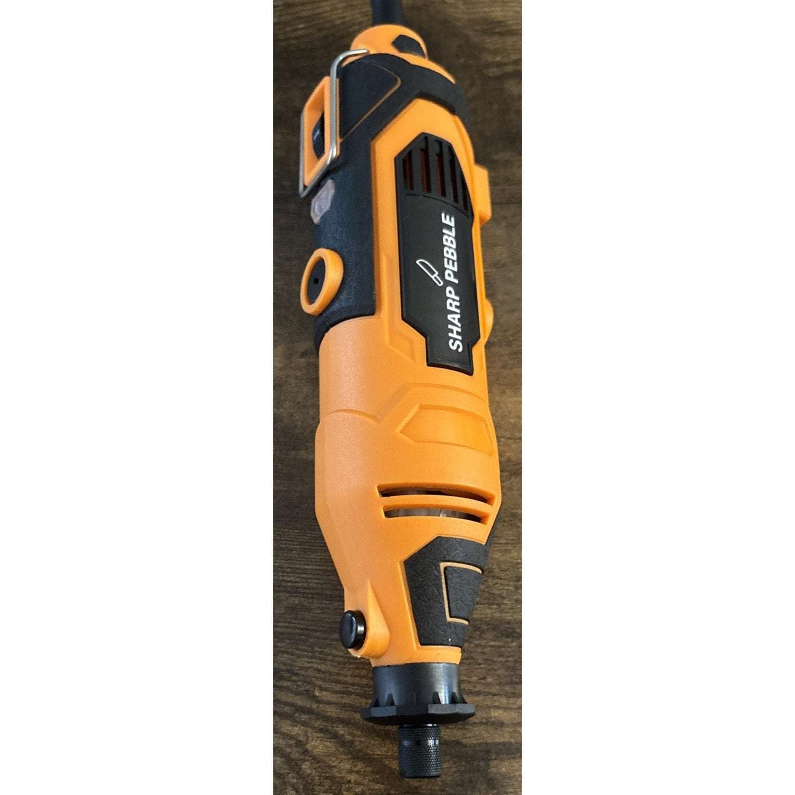 135W Sharp Pebble Electric Chainsaw Sharpener Kit 4PC Diamond Wheel Angle Guide