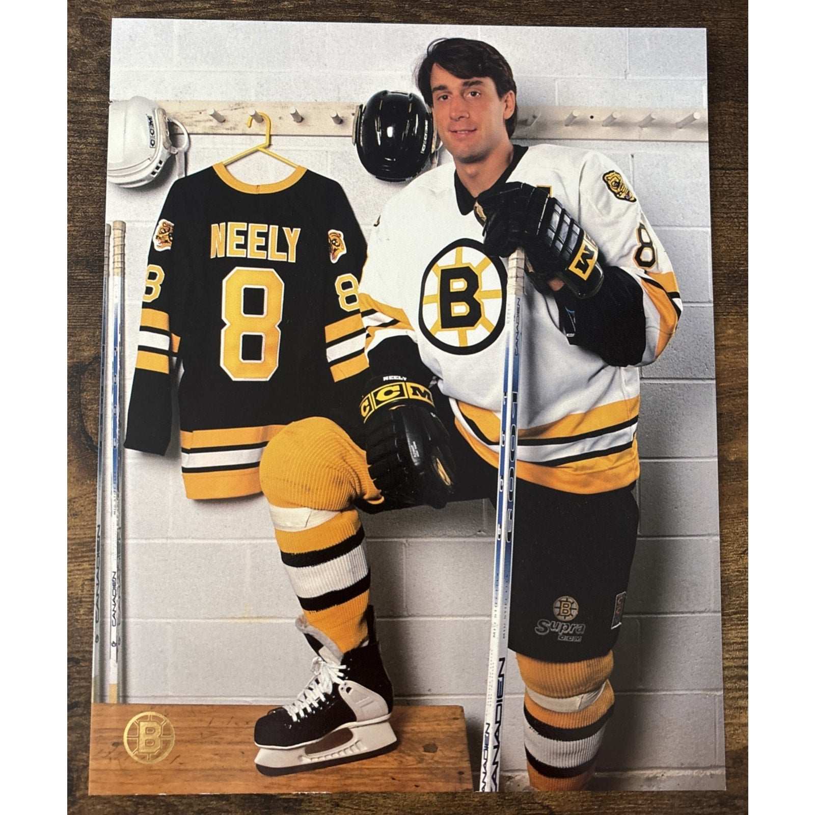NHL Boston Bruins CAM NEELY #53 Game Sports Action Color 8 x 10 Photo Picture