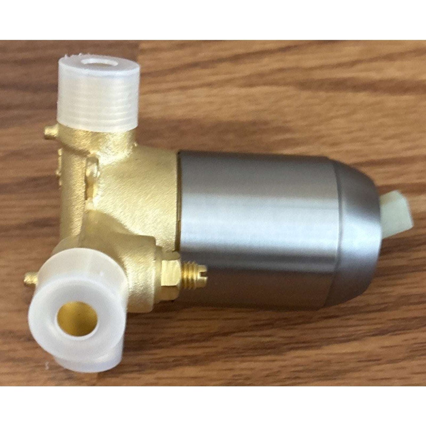 SHAMANDA Brushed Nickel Wall Mount Single Handle Lever Trim Kit w Rough-In Valve