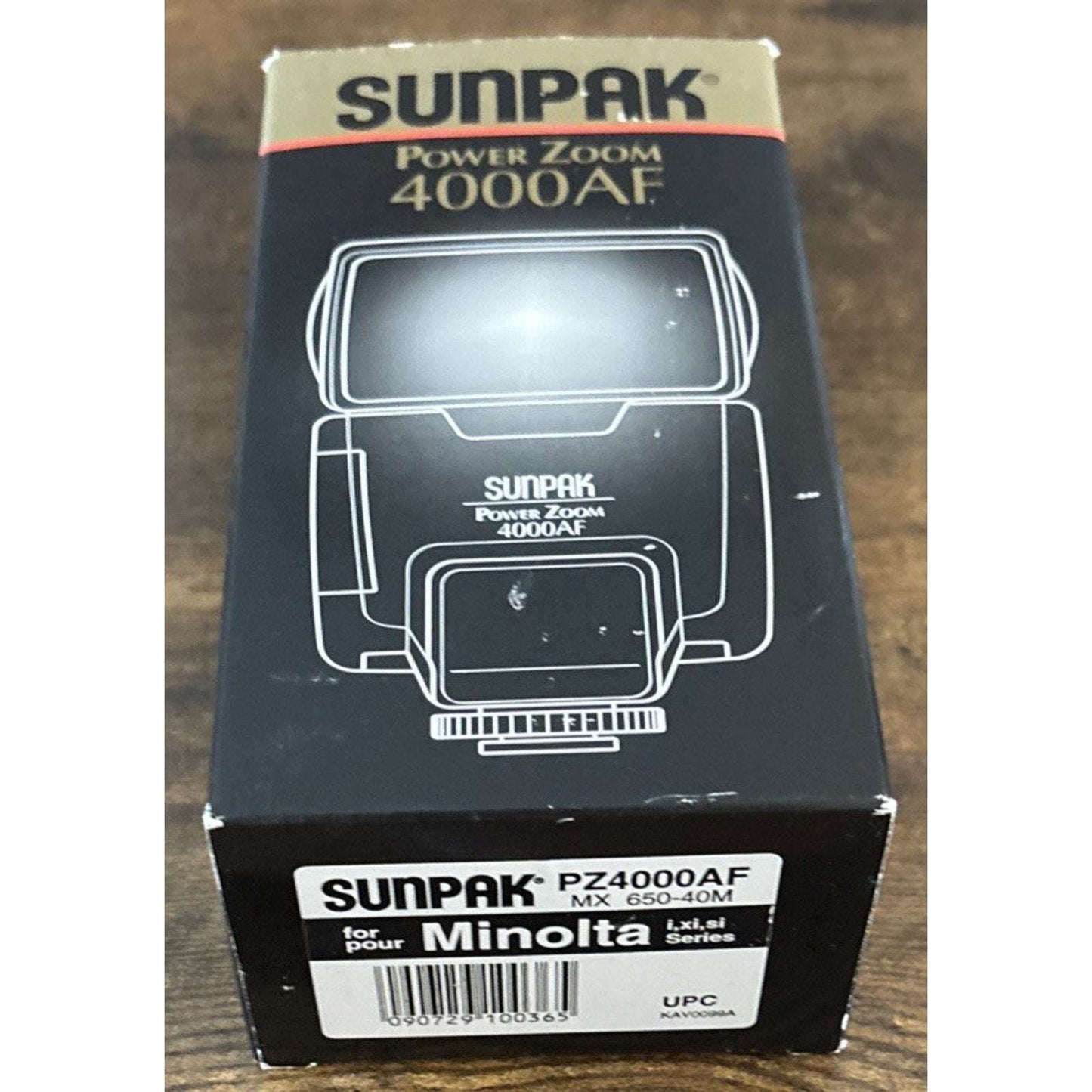 SUNPAK POWER ZOOM 4000AF FOR Minolta i, xi, si Series PZ4000AF