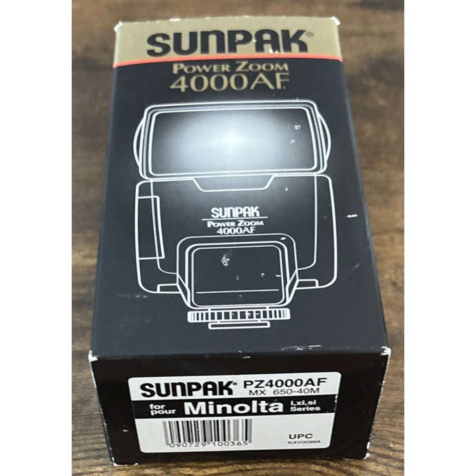 SUNPAK POWER ZOOM 4000AF FOR Minolta i, xi, si Series PZ4000AF