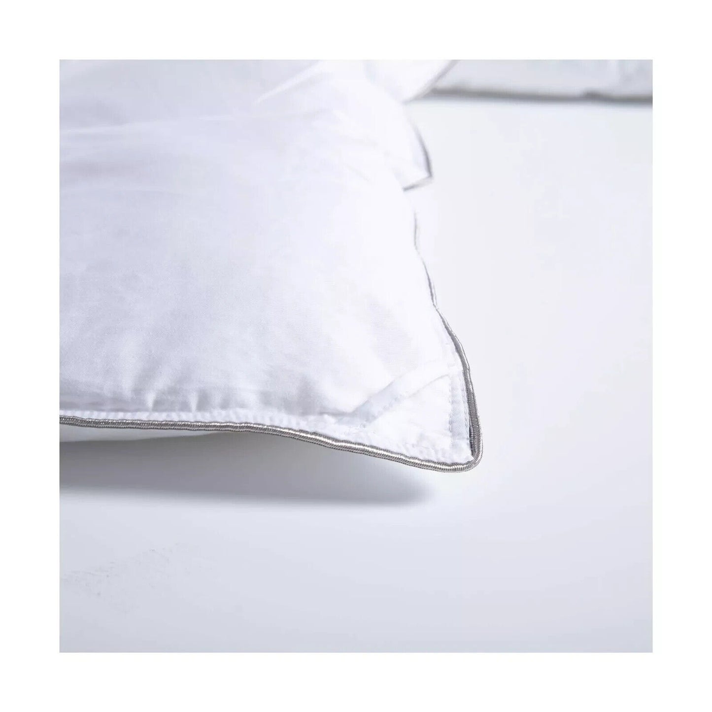 Quilted Down Alternative White Light 100% Cotton Comforter Duvet Insert - FULL