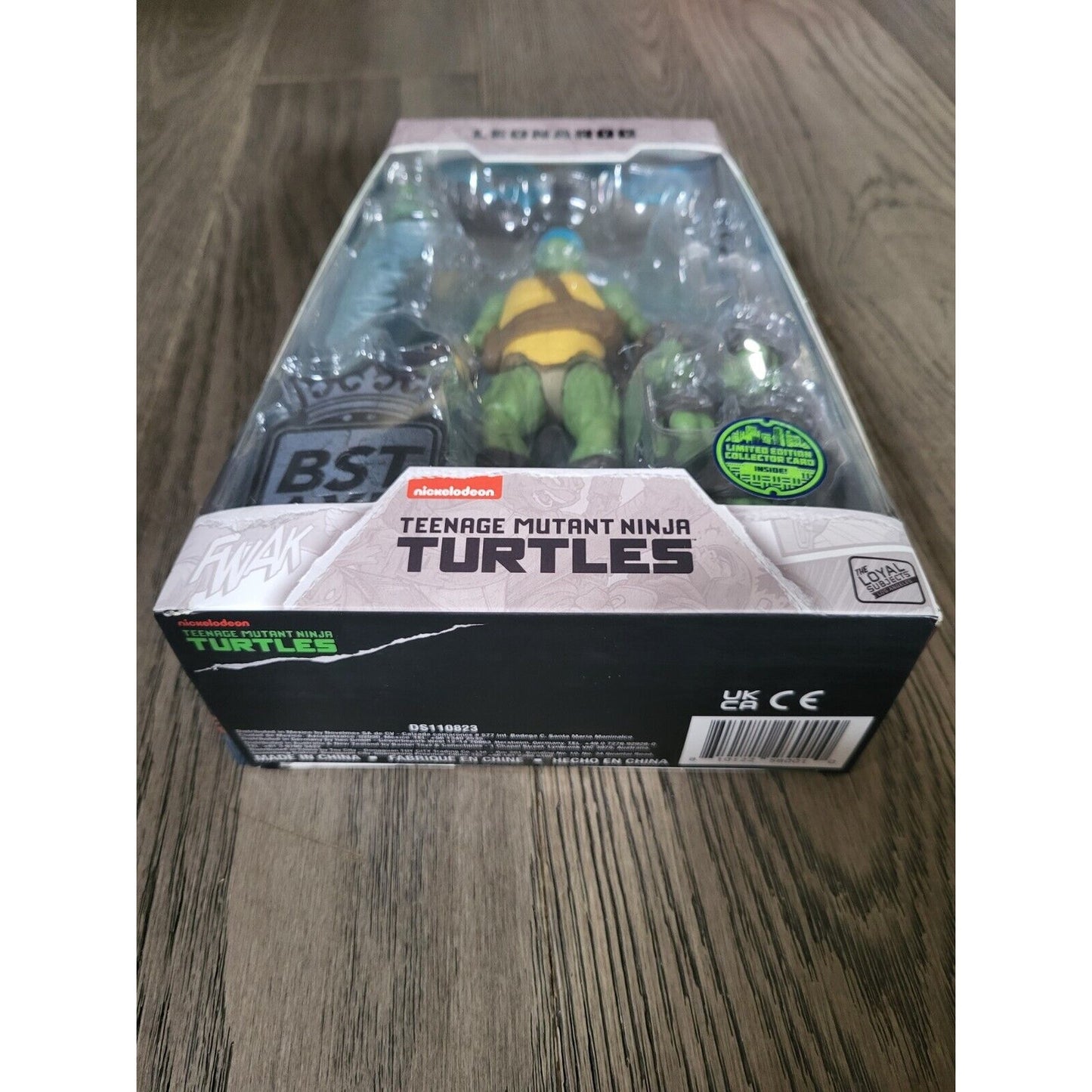 Loyal Subjects BST AXN Teenage Mutant Ninja Turtles Leonardo Battle Ready TMNT