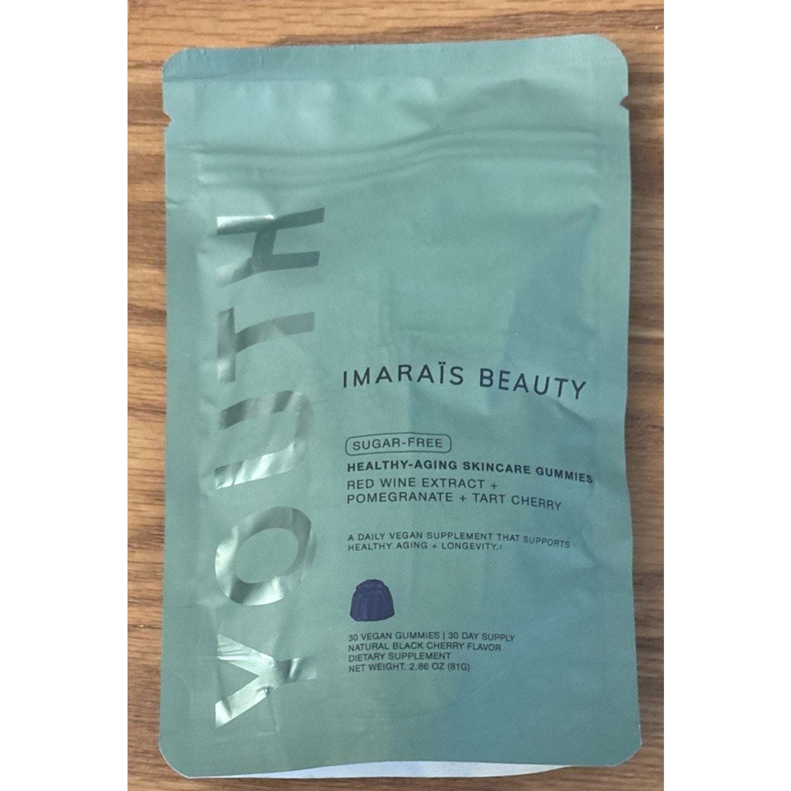 Imarais Beauty YOUTH Healthy Anti Aging Skin Care 30 Sugar Free Gummies
