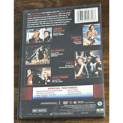 The Greatest 70s Cop Shows DVD SWAT Starsky & Hutch Charlie's Angels Rookies+