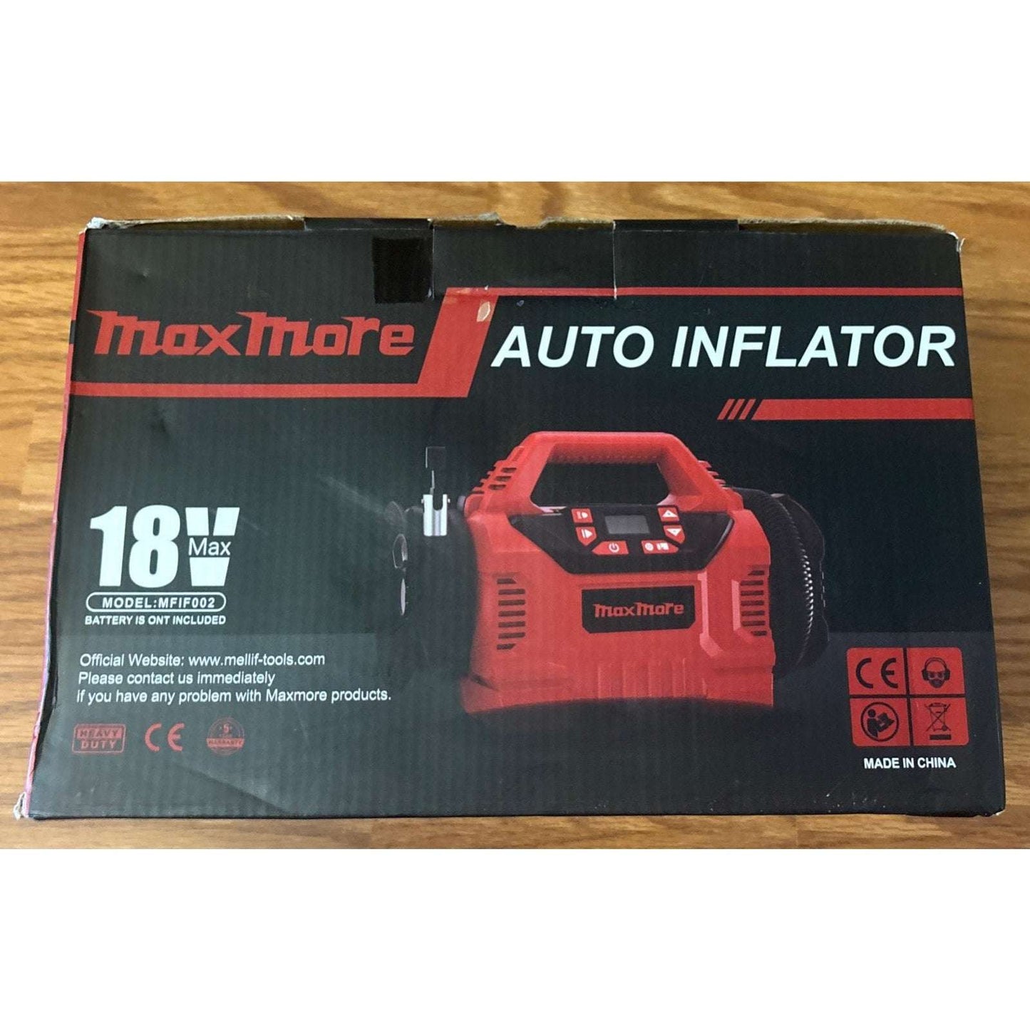160PSI Portable Tire Inflator/Deflator Compatible with Milwaukee 18V Battery