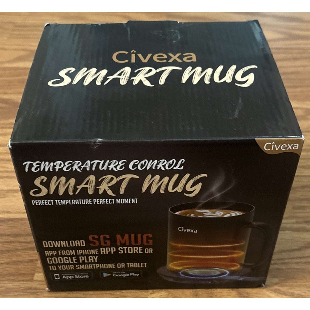 Civexa Heated Smart Mug Coffee Cup Rechargeable Touch & APP Control Auto Shutoff